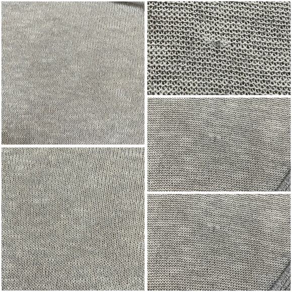 Victoria’s Secret PINK Light Gray Scoop Back Rhinestone Bling Slouchy Sweater XS - Picture 16 of 16